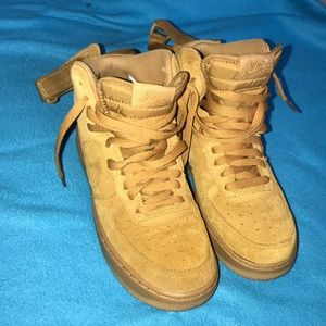 nike air force 1 high lv8 - wheat